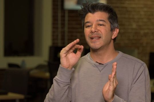 "Does my use of dramatic hand gestures make surge pricing less painful?" wonders Uber CEO Travis Kalanick.